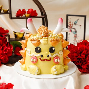龍(Long)-evity Cake | Prosperous Dragon Cake