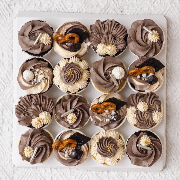 Chocolate Delight | Mini Chocolate Cupcakes