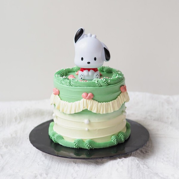 Pochacco Delight Cake | Kawaii Pup Cake