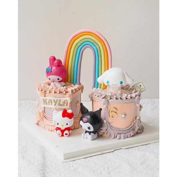 Sanrio Sweet Wonderland Cake | Kawaii Sanrio Cake