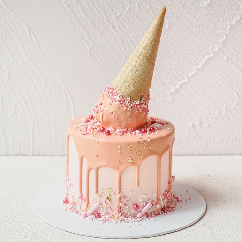 Triple Scoop Ice Cream Cake Pops • Pint Sized Baker