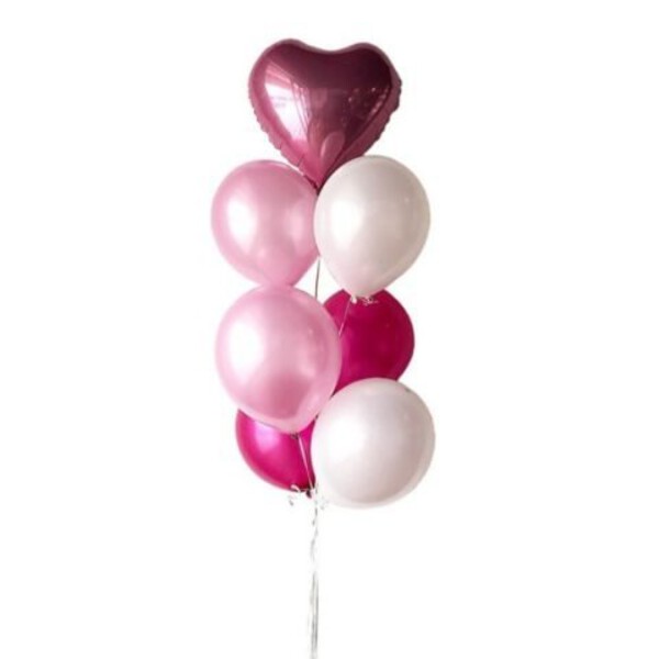 Pink Lara Latex Balloon