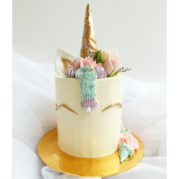 Pastel Unicorn Cake