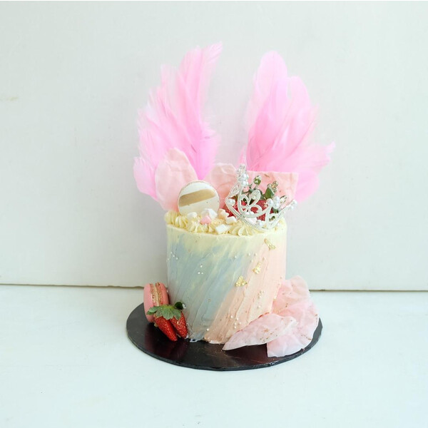 Unicorn Cake Topper Set Rainbow Color With Eyelashes Wings For Unicorn  Theme | Fruugo NO