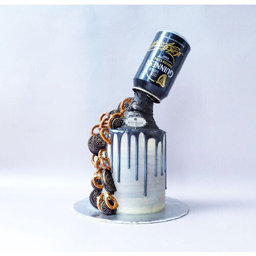 Anti-Gravity-Guinness Cake