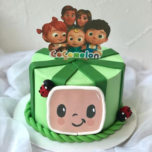 Cocomelon & Friends Cake | Watermelon Cake