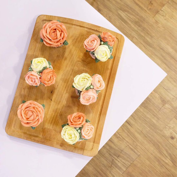 Premium Floral Cupcakes