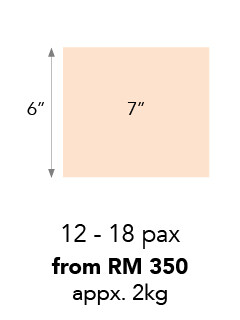 Set B: 12-18 pax, 1-Tier +RM120.00
